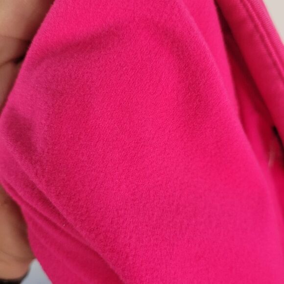 Athletic Long Sleeve Vibrant Pink Sweater - Picture 9 of 10